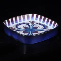 Y3888 ロイヤルコペンハーゲン テネラ 角皿 17×17㎝ プレート - メルカリ