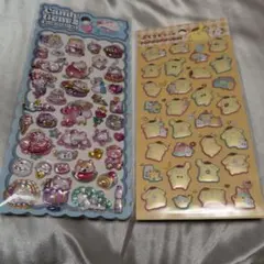 キャンディー＆ポムポムプリンシールセット