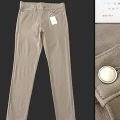 THE SHOP TK メンズ 秋冬 5ポケット 360° ストレッチLベージュ