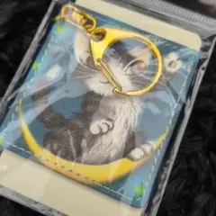 ③ わちふぃーるど ダヤン レザーキーホルダー