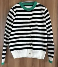 【未使用品】カーディガン　ボーダー