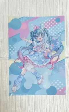 初音ミク ロディ クリアファイル A4 Miku Rody さくら しおり くじ