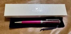 【新品未使用】SWAROVSKI スワロフスキー ボールペン ピンクのサムネイル