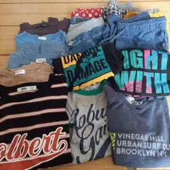 140cmまとめ売り17枚グラソス、UNIQLO他