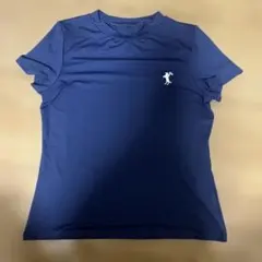 SHEIN ネイビー 半袖 Tシャツ 刺繍入りのサムネイル