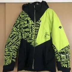 MoveSport スキーウェアセット 黒/蛍光イエロー　サイズO