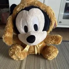 ミッキーマウス ぬいぐるみ フード付き