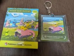 アクリルキーホルダー　ヤドン&ピカチュウ