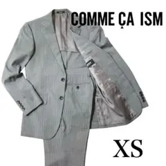 COMME CA ISMコムサイズム グレーストライプスーツ・セットアップ