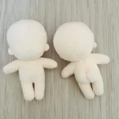 10cm着せ替え 素体ぬいぐるみ ふつう体型 刺繍なし 自作ぬい 推しぬい