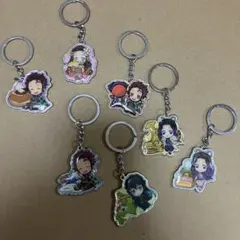 鬼滅の刃 ご当地アクリルキーホルダー 7個セット
