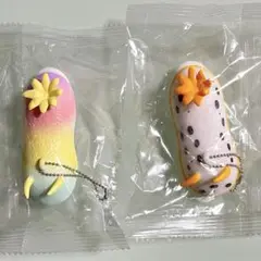 ウミウシ キーホルダー キーチェーン カラフル セット シリコン