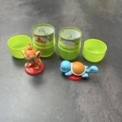 ポケットモンスター　旅立ちの3匹　チョコエッグ　ゼニガメ　ヒコザル