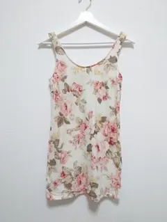 【新品】Pink Mix ピンクミックス レディース 花柄 タンクトップ