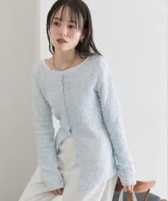mystic 【3色展開/レース】フラワーカットレースカーディガンのサムネイル