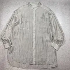 AMERICAN HOLIC ストライプシャツ オーバーサイズ Mのサムネイル