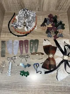 ヘアアクセサリー　まとめ売り