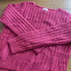 LEPSIM ピンク 長袖セーター ／レディースニットM