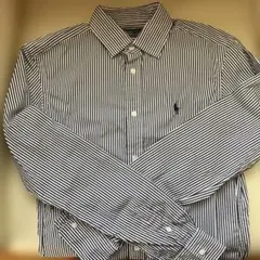 ポロラルフローレン　ストライプ長袖シャツ サイズ2
