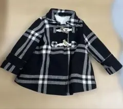 babyGap チェック柄ダッフルコート 80cm
