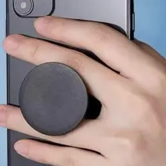 スマホグリップ スマホソケット 黒 即購入OK