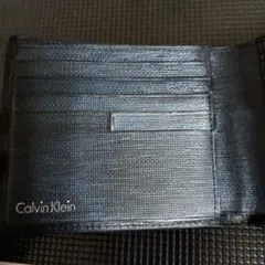 Calvin Klein 二つ折り財布 ネイビー