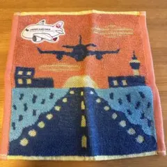 JAL 日本航空 タオルハンカチ 飛行機デザインのサムネイル