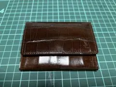 ANTONINI アントニーニ 和光 WAKO 三つ折り財布 ウォレット 型押し WAKO 和光 銀座和光 イタリア製 アントニーニ 三つ折財布 - メルカリ