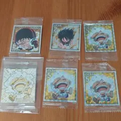 ワンピースウエハースシール 6点セット