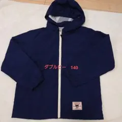 DOUBLE-B フード付き　ウインドブレーカー　　140