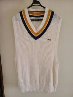 The Fox Collection ニットベスト Vネック