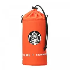 BEAMS + STARBUCKS ボトルホルダー オレンジ | Mercari
