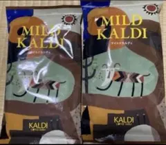 【粉】KALDI カルディ コーヒー珈琲　マイルドカルディ　200g×2袋　中挽のサムネイル