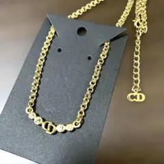 Dior CDロゴ スターモチーフ ネックレス 2連 - メルカリ