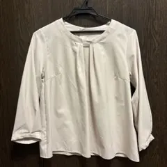 しまむら　ブラウス　ピンクベージュのサムネイル