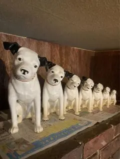 ビクター犬の大ファンだった方が、二〇年前からの、コレクションです、全て陶器です ビクター犬の大ファンだった方が、二〇年前からの、コレクションです