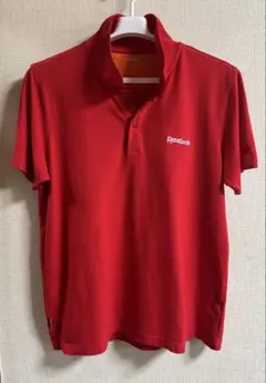 【Reebokリーボック】 メンズ 半袖ポロシャツ レッド ⚫︎Size:2XLのサムネイル