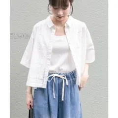 URBAN RESEARCH　ブロックレースシャツのサムネイル