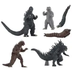 ラスト 全4種 HG ゴジラ モスラ対ゴジラ編 モスラ幼虫 ミニラ 呉爾羅