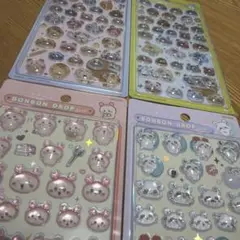 新品　ちいかわ　ボンボンドロップシール　4種セット