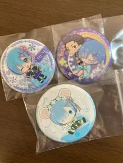 リゼロ レム 缶バッジ