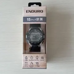 ENDURO 腕時計 15ラップ計測