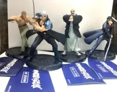 【当時品】ミニブック付き！『魁!!男塾』フィギュア4体セット！