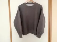 【古着】Champion　チャンピオン　グレー　Ｍ　トレーナー　スウェット