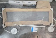 KATOJI ポータブルベッドガード 150cm クリーム 1