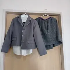 入学式　卒業式　女の子　フォーマル　SORIENIA グレー ブレザー 130