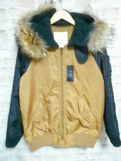 moussy マウジー ファー・フード部分取外し可 N-2B フライトジャケット