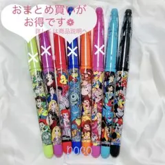 【2本セット】新品　ディズニー　フリクション　総柄　マーカー　ペン