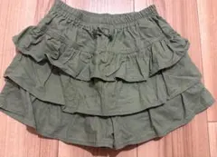 エルフィンドール CLASSICフリルキュロットミニスカート130 美品のサムネイル