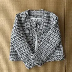 Riberry ショートツイードジャケット　卒業式　卒園式　入学式　入園式スーツ